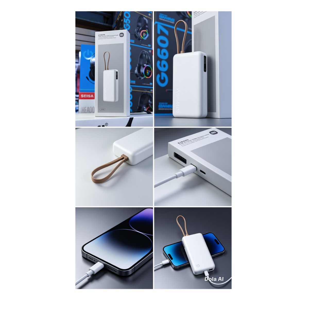 OEM - Cargador Portatil Xiaomi Digital De 20000