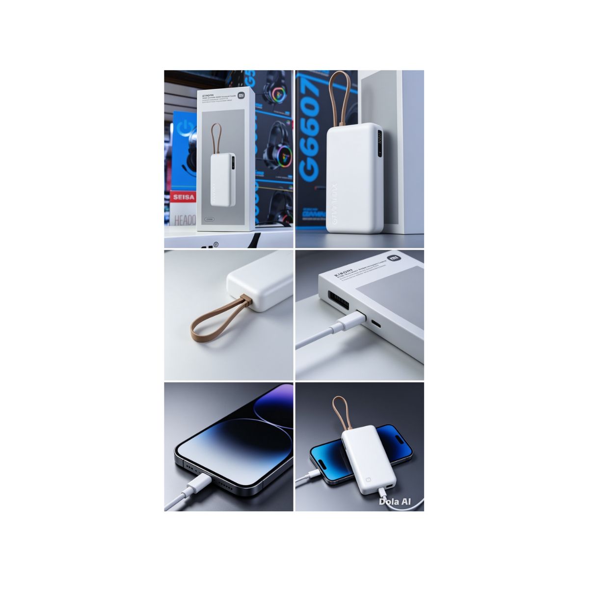 OEM - Cargador Portatil Xiaomi Digital De 20000