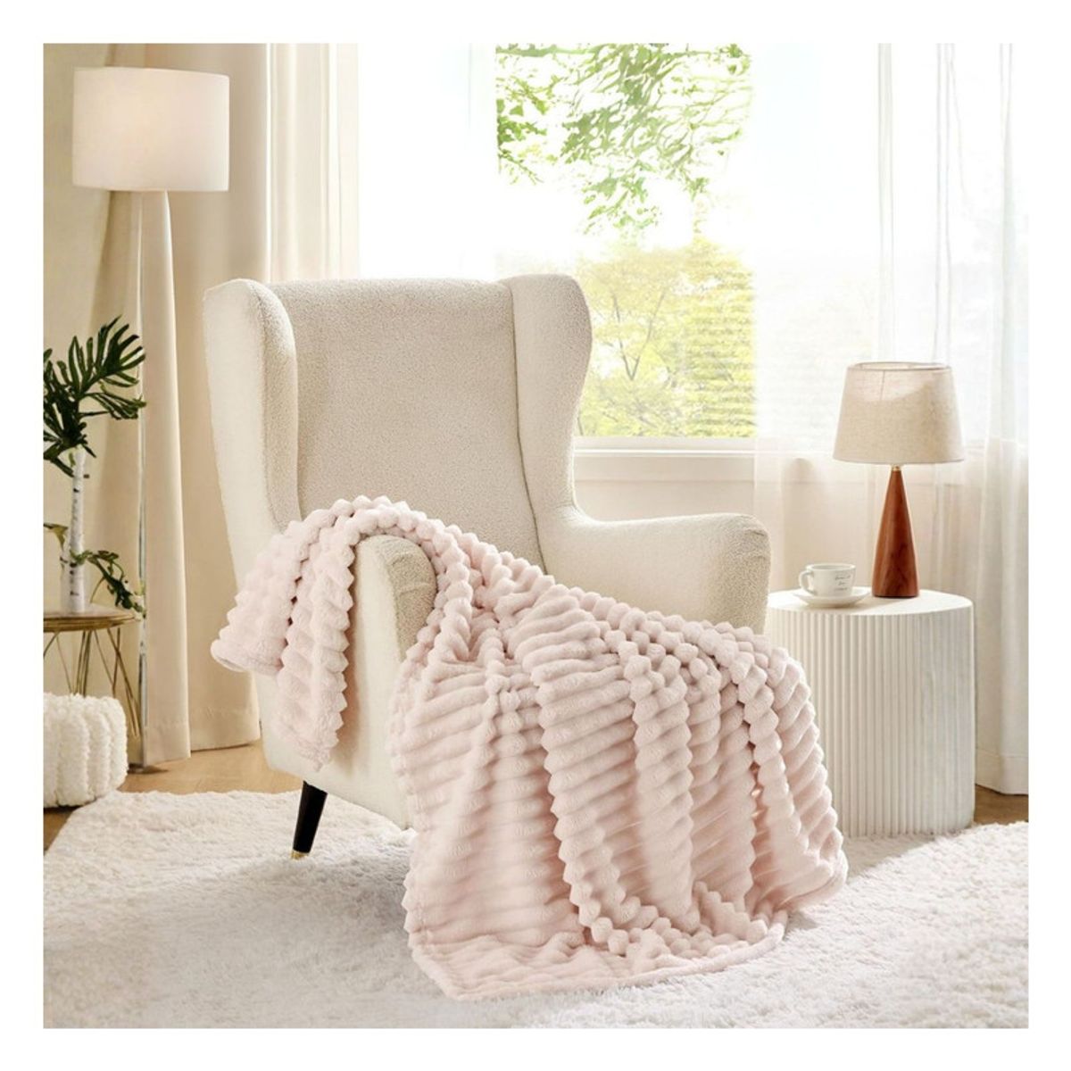 GENERICO - Manta peluche para invierno