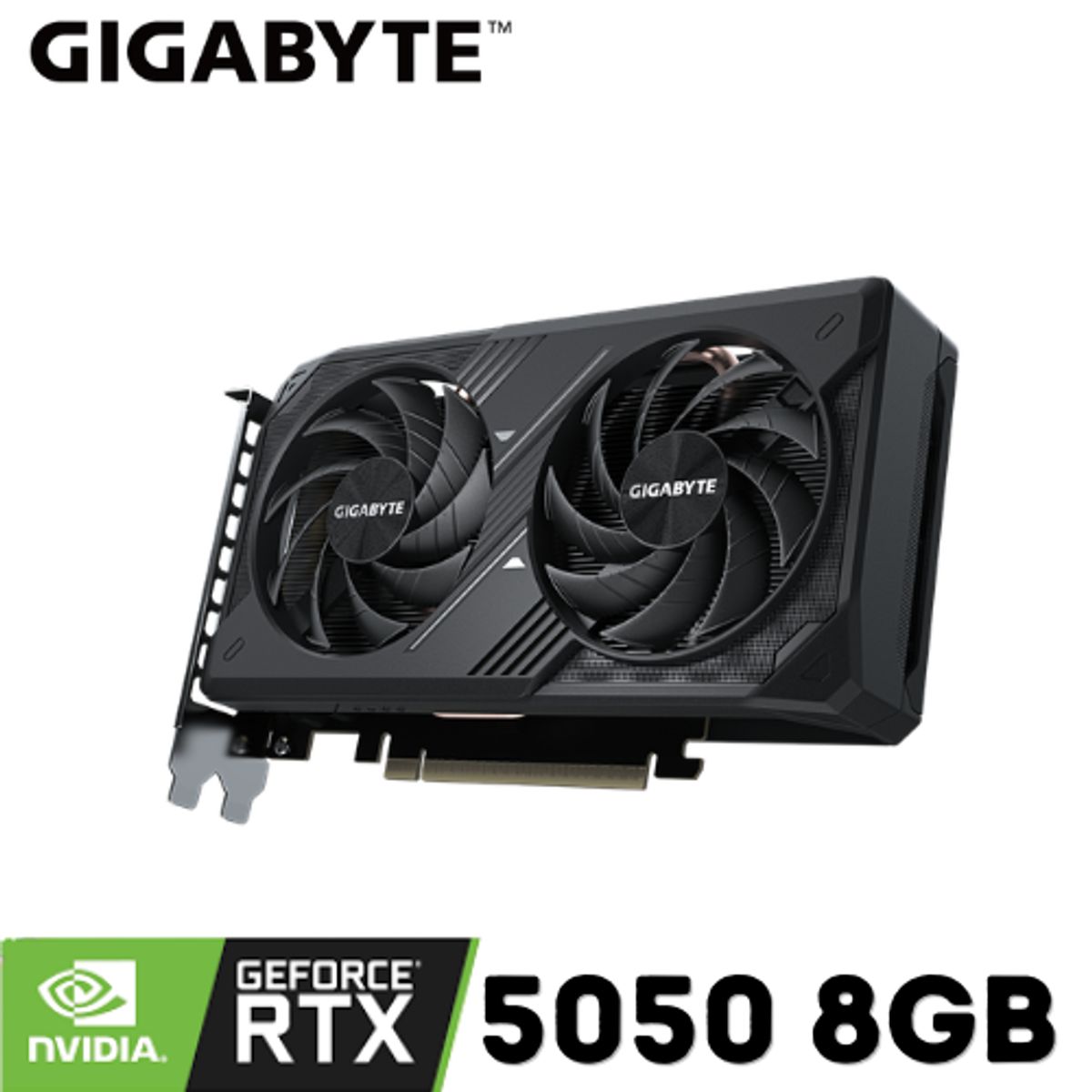 GIGABYTE - Tarjeta de video GIGABYTE RTX 5050 WINDFORCE OC V2 8G GDDR6