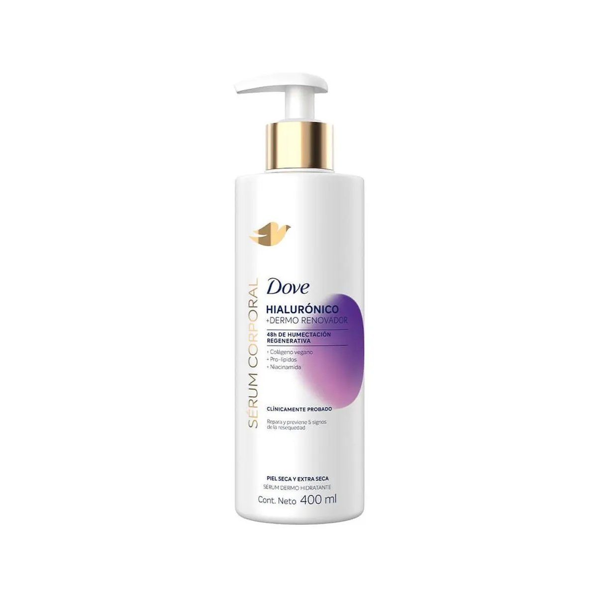 DOVE - Sérum Corporal Dove Piel Extra Seca Hialurónico 400ML