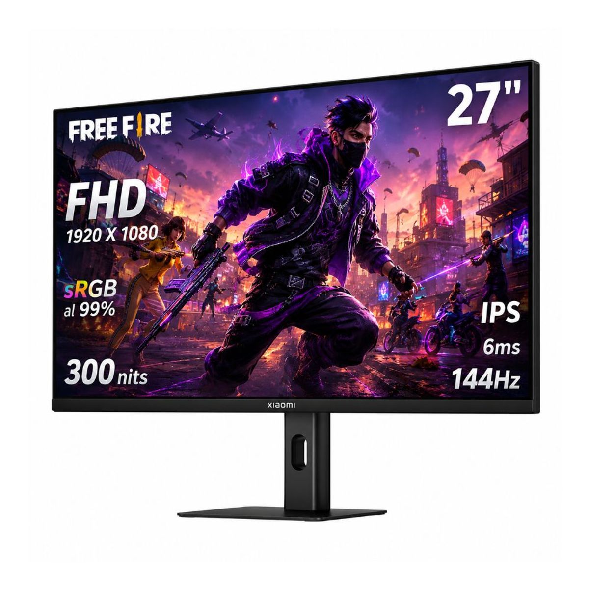 XIAOMI - Monitor Xiaomi A27I 2026 Full HD 1920 x 1080, IPS, 144HZ, 6ms 300nits