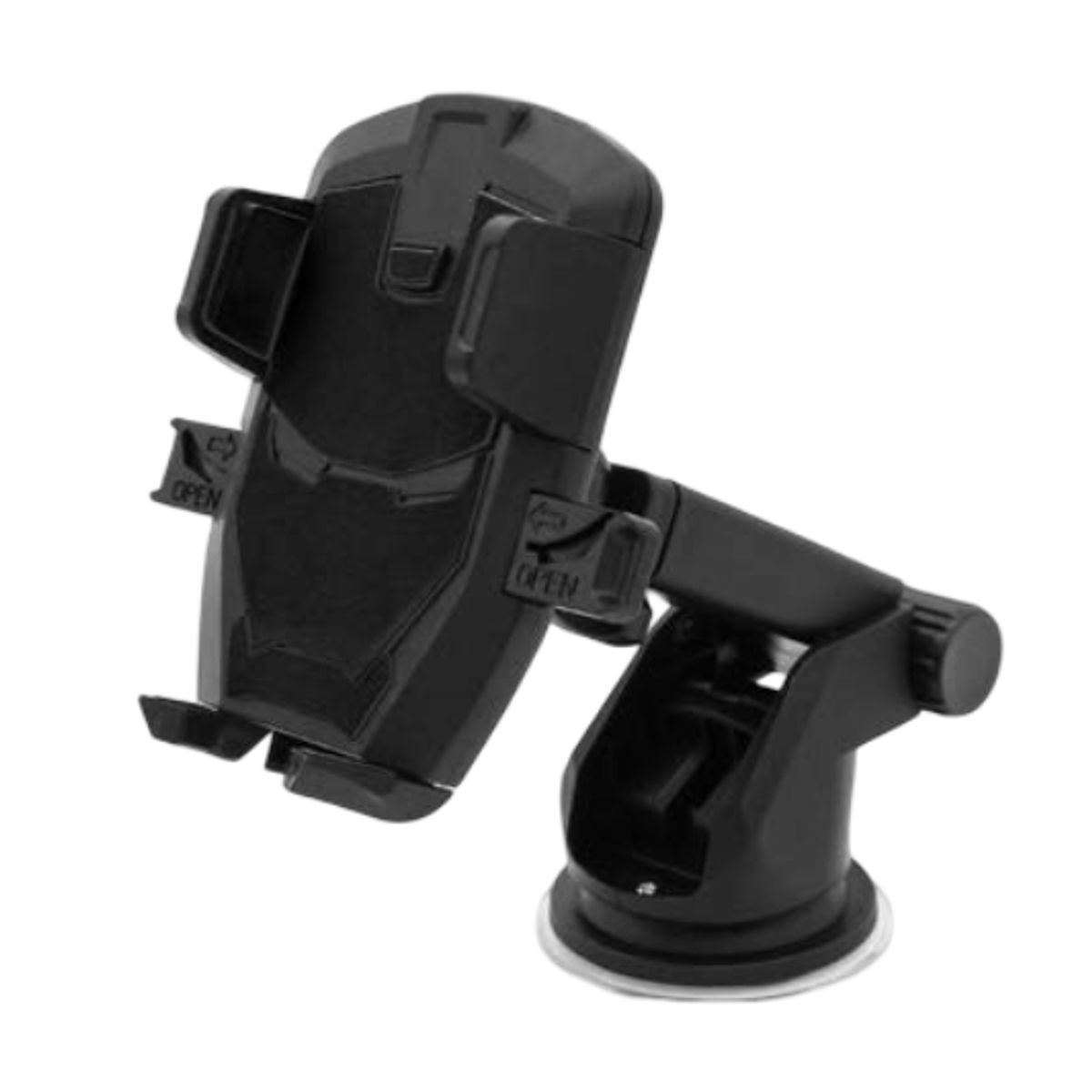 JET - Soporte Para Celular Brazo Retractil Negro 17Cm