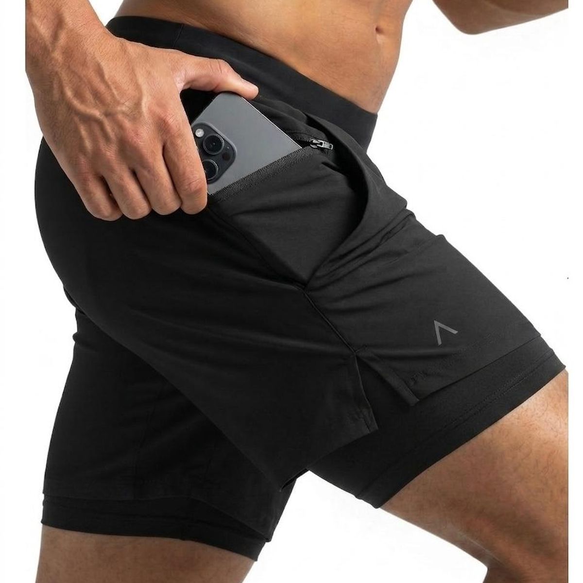ALPHA FIT - Short deportivo Hombre Correr - Ropa deportiva Gym - Alphafit