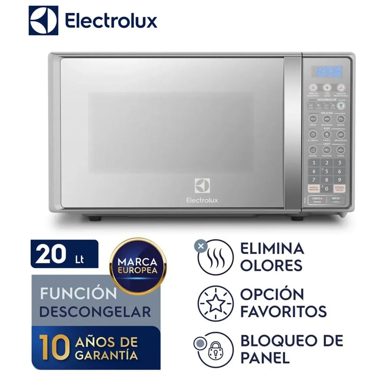 Electrolux - Horno Microondas 20 Litros Electrolux - EMDO20S2GSRUG