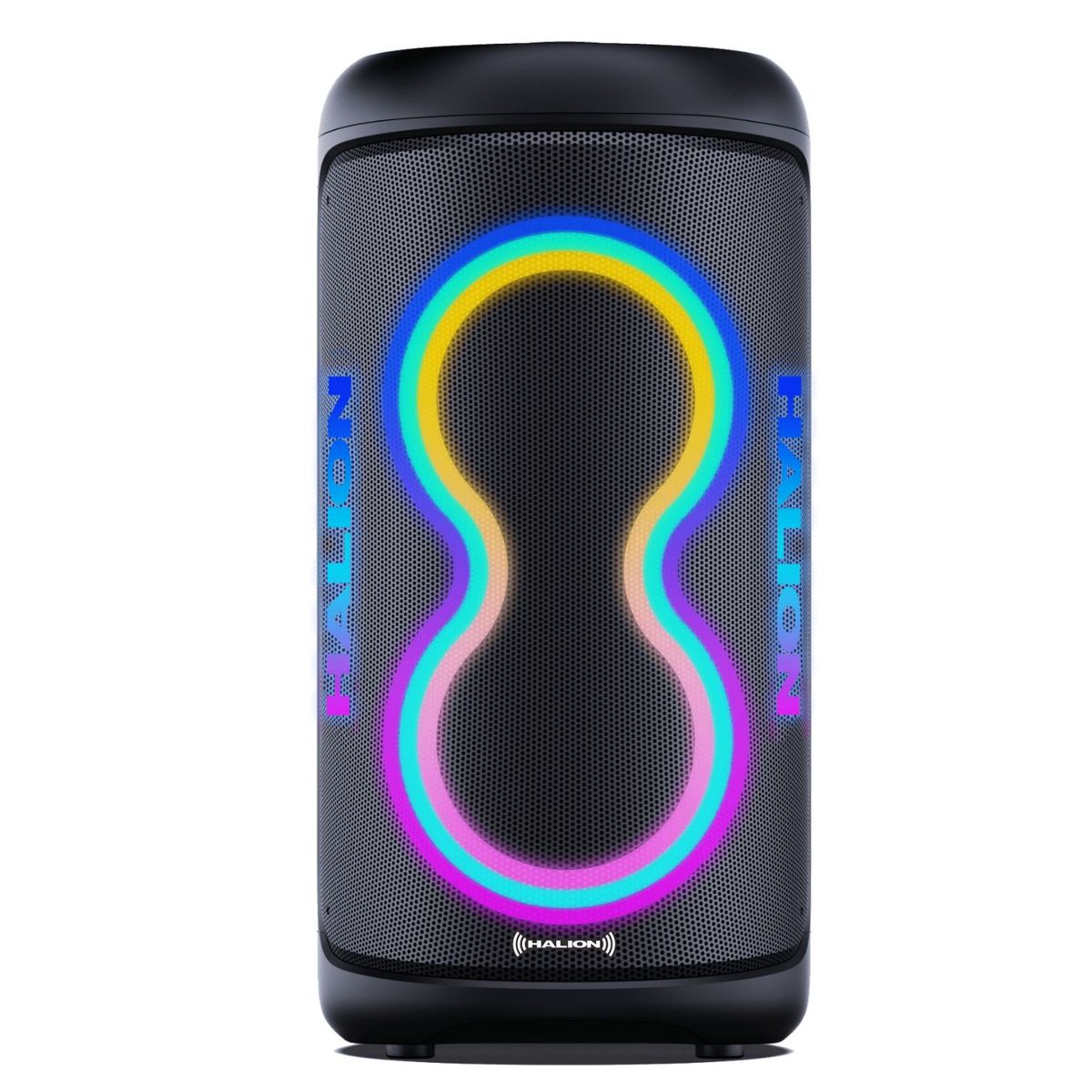 HALION - Parlante Torre Halion HA-846 02 Boufer 8" Salsa Bluetooth USB TWS con Micrófono