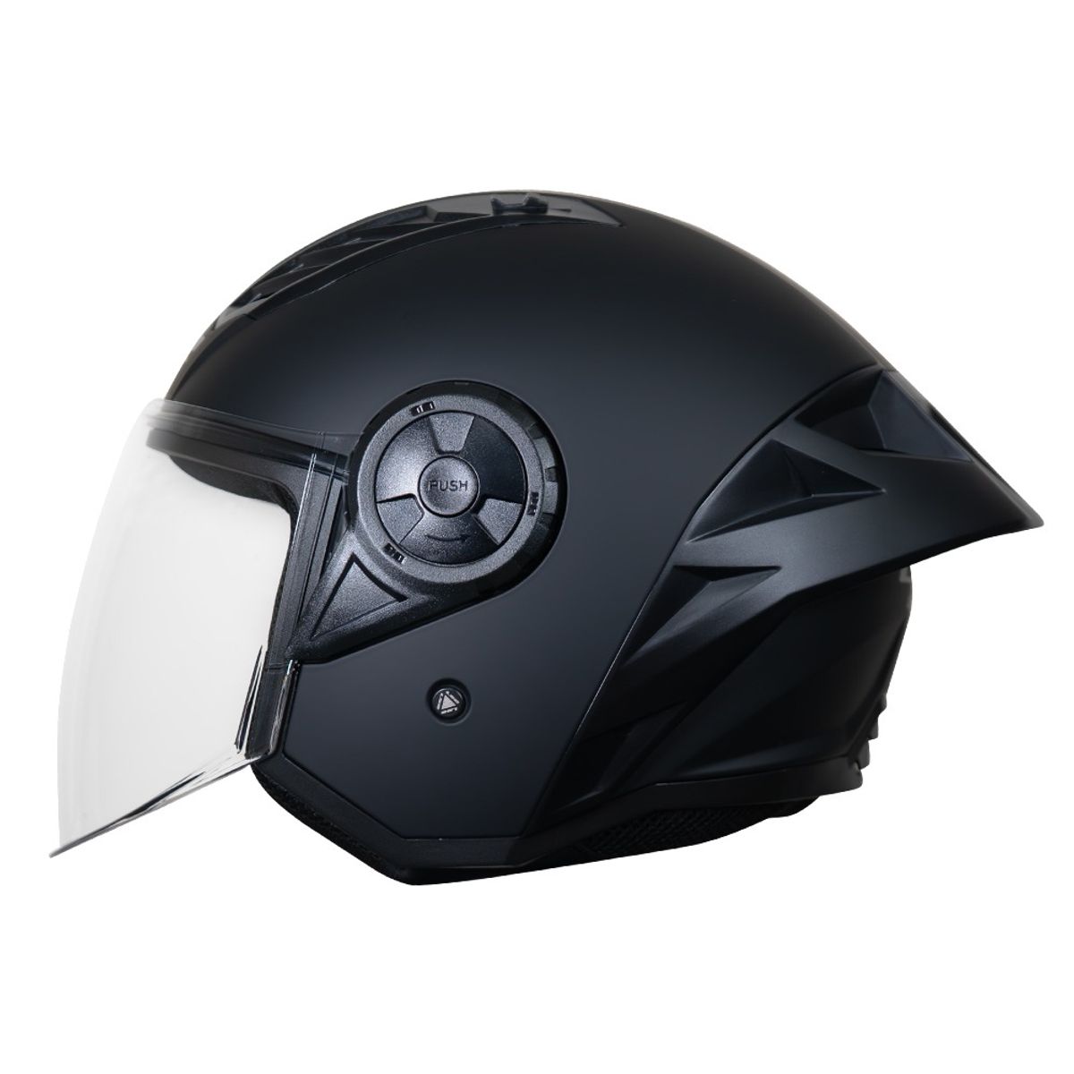 CASCO LS2 OF616 ABIERTO AIRFLOW II NEGRO MATE  CERTIFICADO  ECE R22.06, marca LS2 - Foto Principal