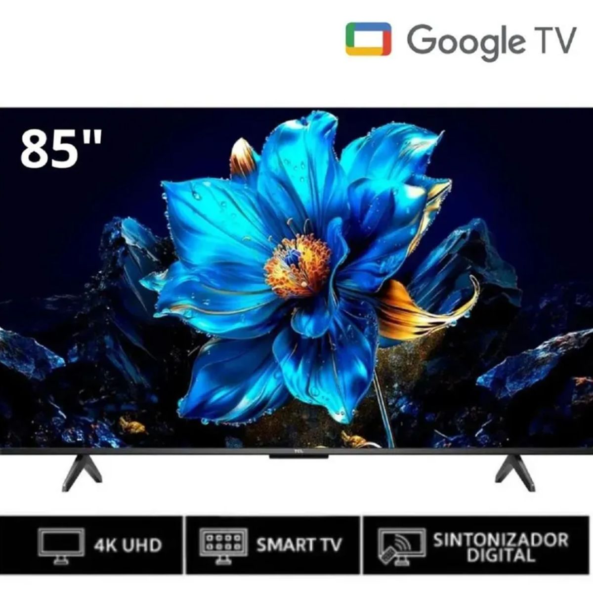 TCL - Televisor TCL QLED 85 UHD 4K Smart TV 85A400 - 2025