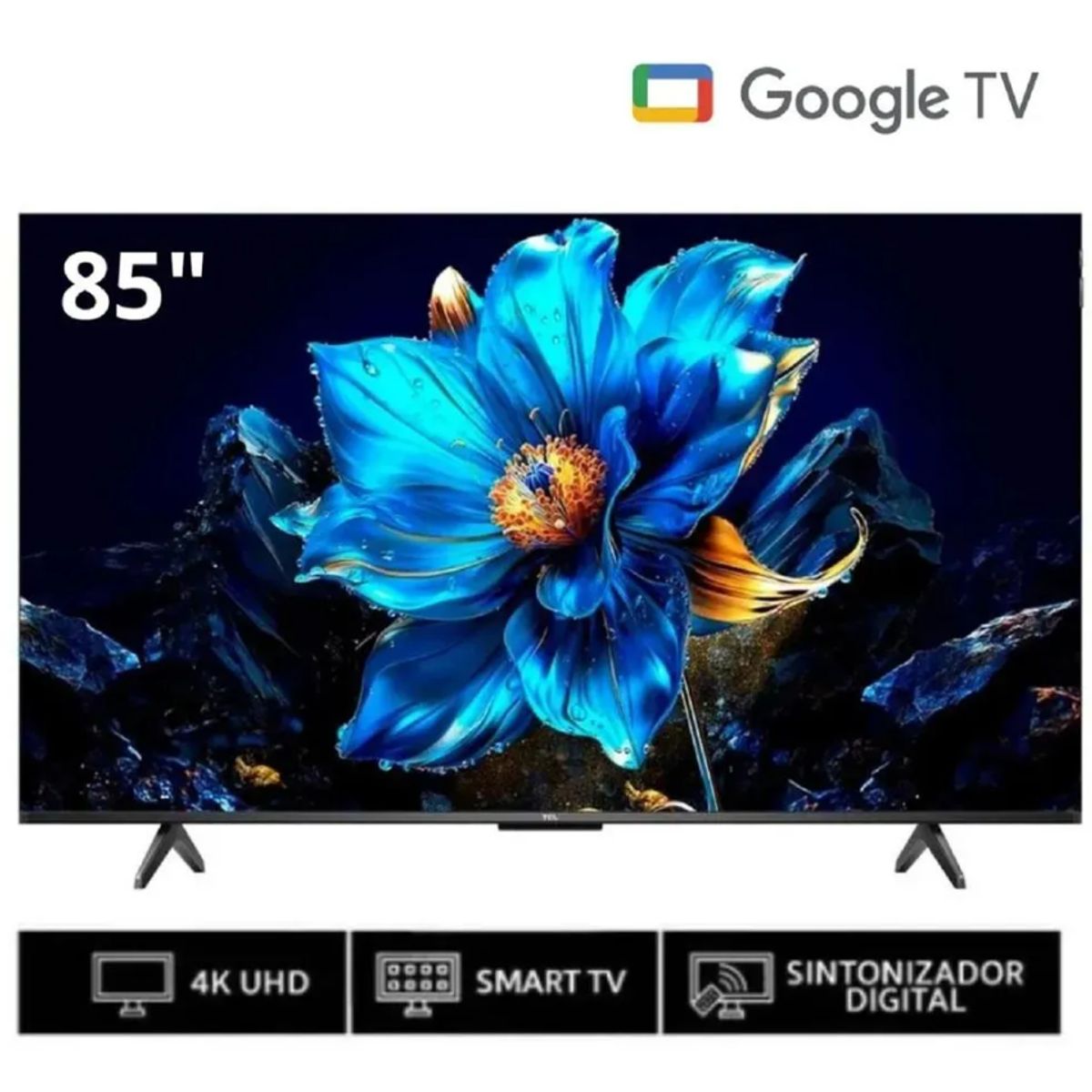 TCL - Televisor TCL QLED 85 UHD 4K Smart TV 85A400 - 2025