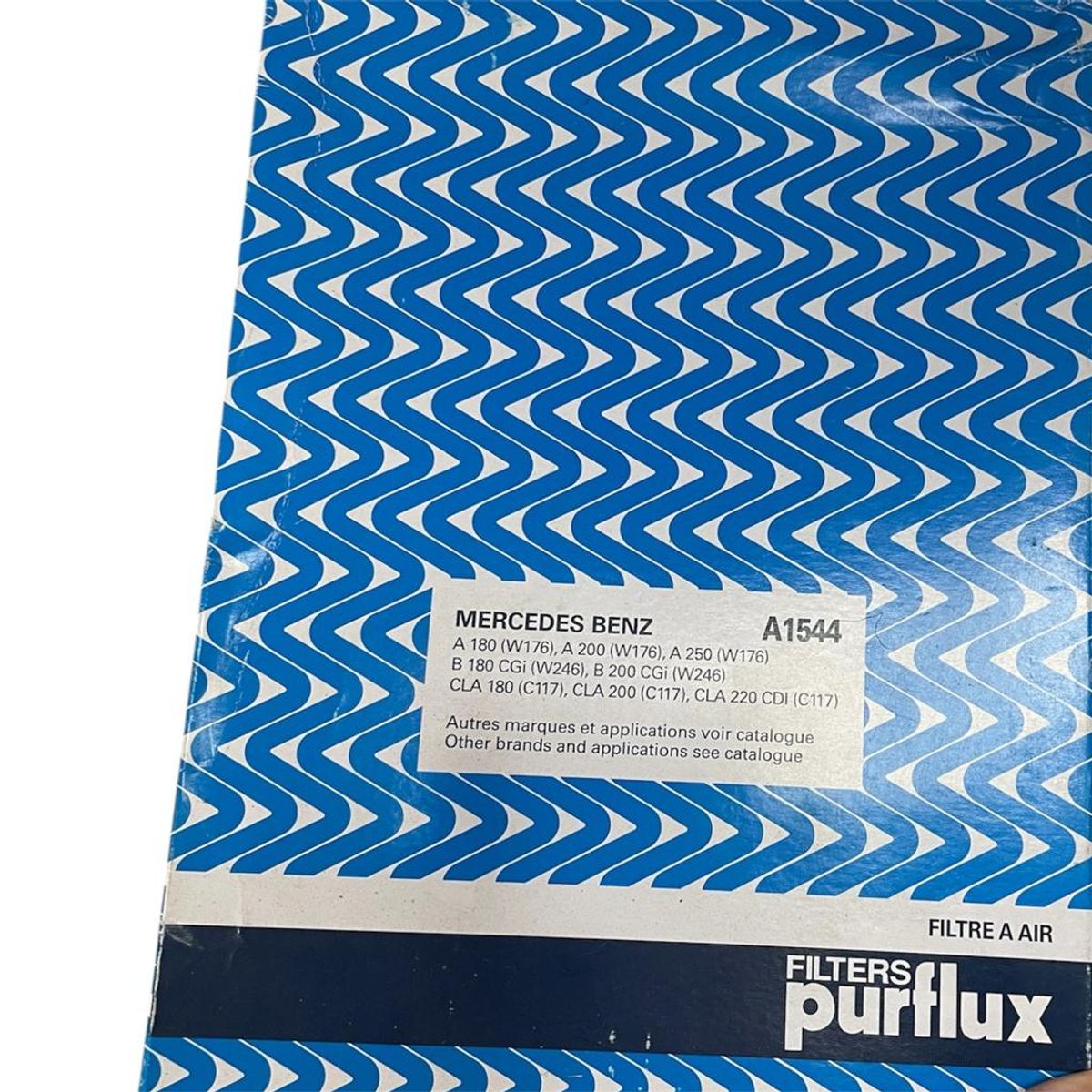 GENERICO - Filtro de Aire Purflux A1544 para Mercedes Benz