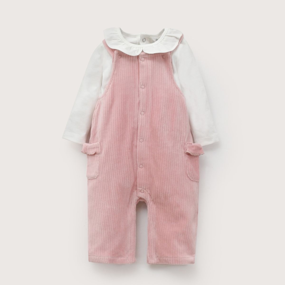 OPALINE - Conjunto Bebé Niña Rosado