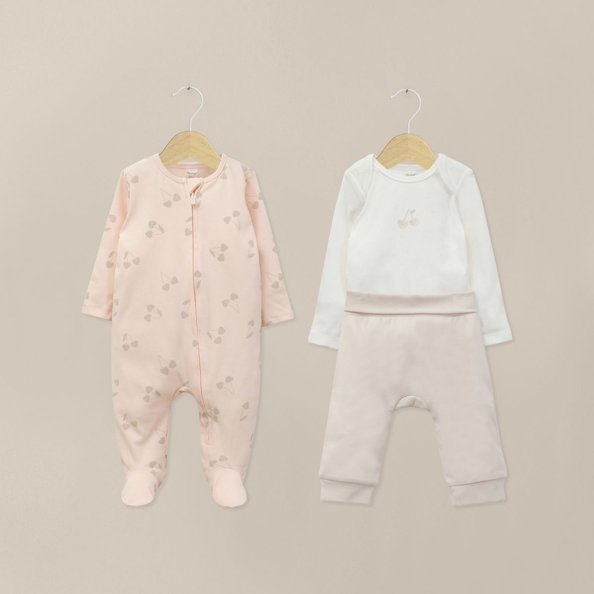Conjunto Bebé Niña Rosado OPALINE | Falabella Perú