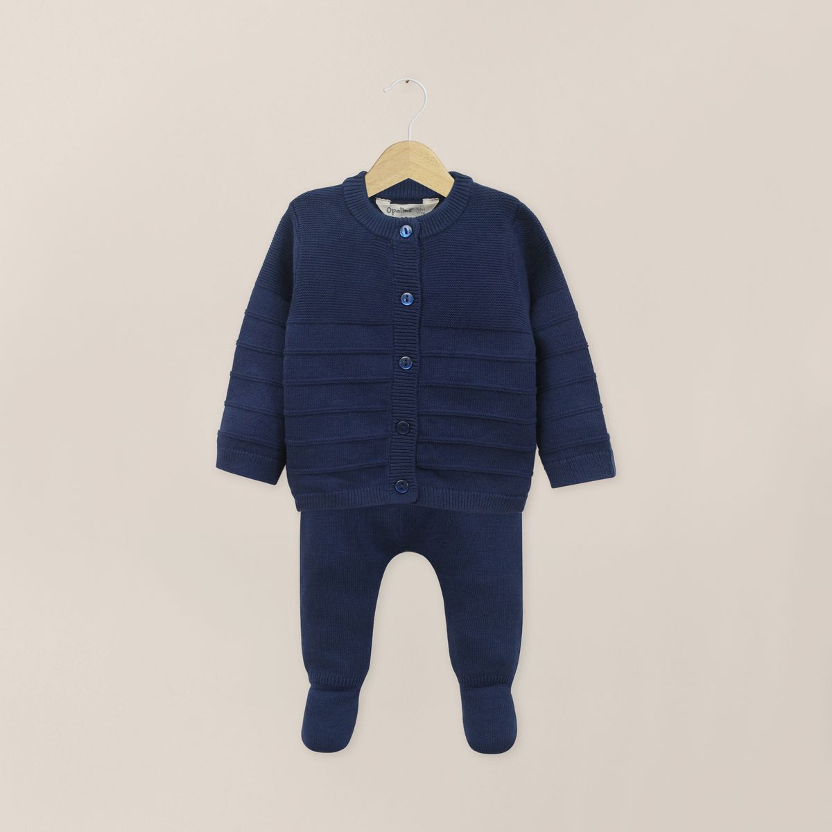OPALINE - Conjunto Bebé Niño Azul