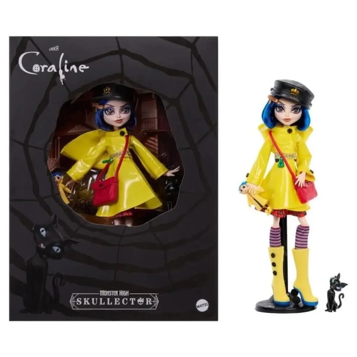 MONSTER HIGH - Monster High x Coraline Skullector Coraline Collectible Doll Exclusivo