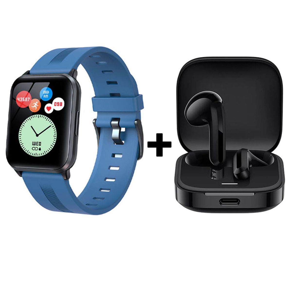 REDMI - Audifonos bluetooth Xiaomi Redmi Buds 6 Active y Y79 Reloj inteligente