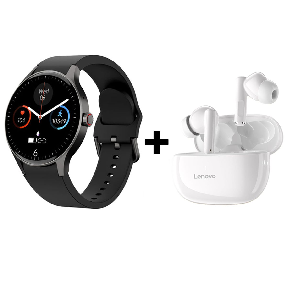 LENOVO - Audifonos bluetooth Lenovo TA210 y Y80 Reloj inteligente