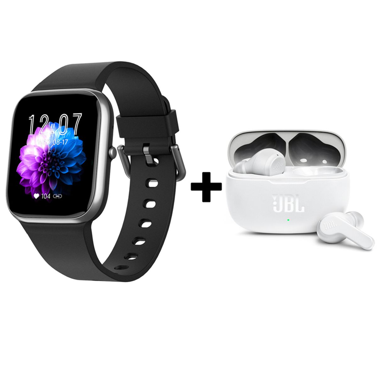 JBL - Audifonos bluetooth JBL WAVE200TWS y Y9Pro Reloj inteligente