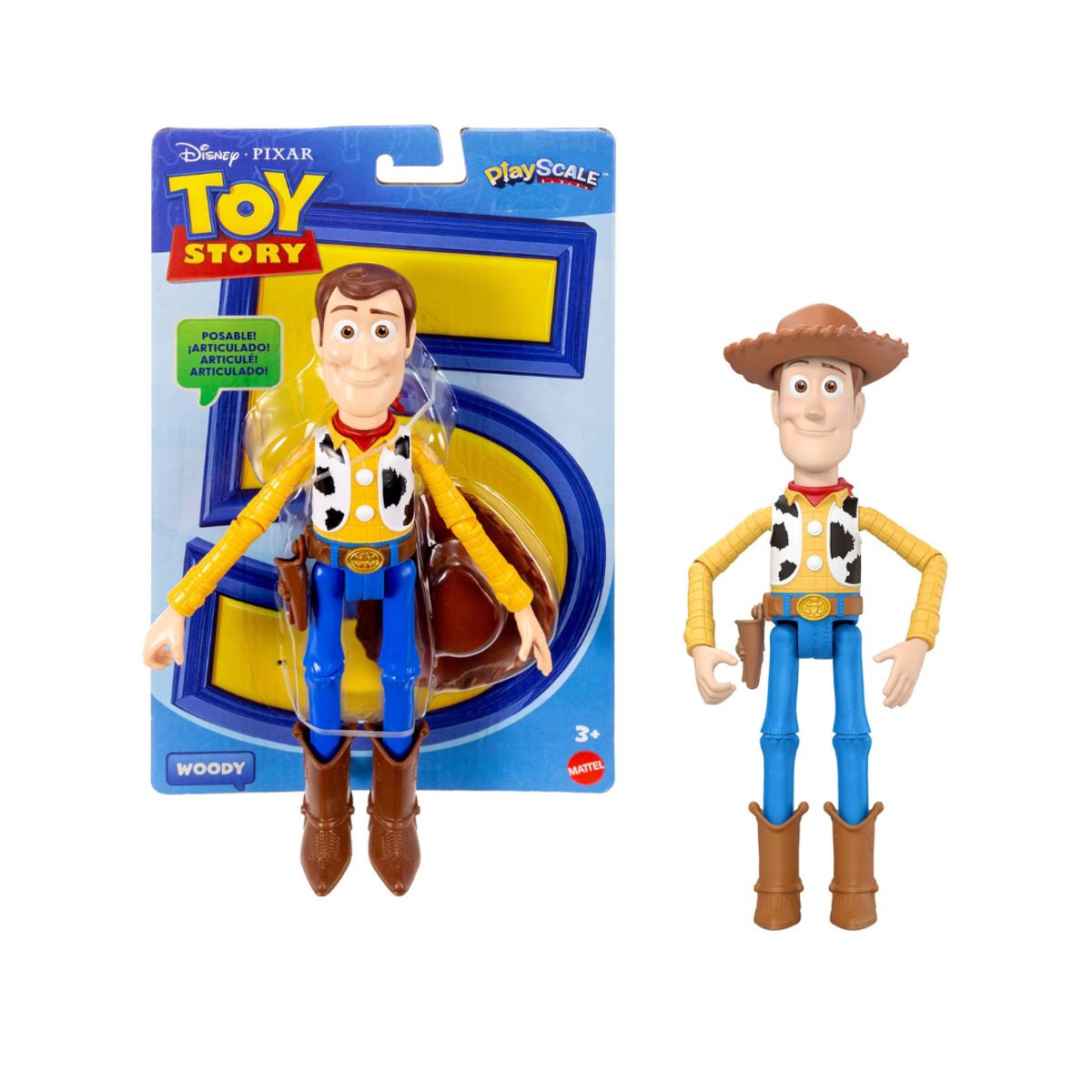 Toy Story - Toy Story 5 Figura Articulable Woody 18 Cm Disney Pixar