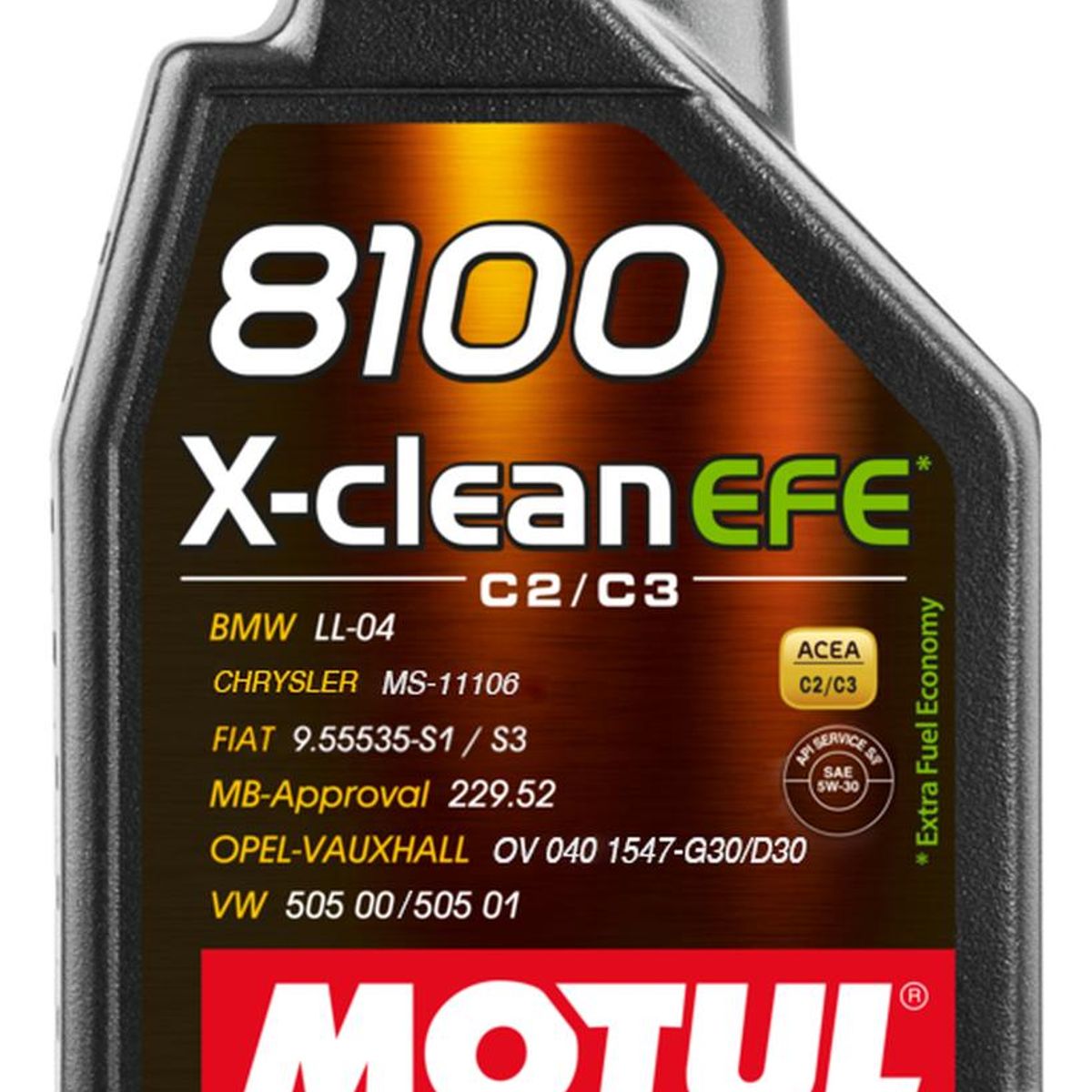 GENERICO - Motul 8100 Aceite Motor X-clean Efe 5w30 1l Fs