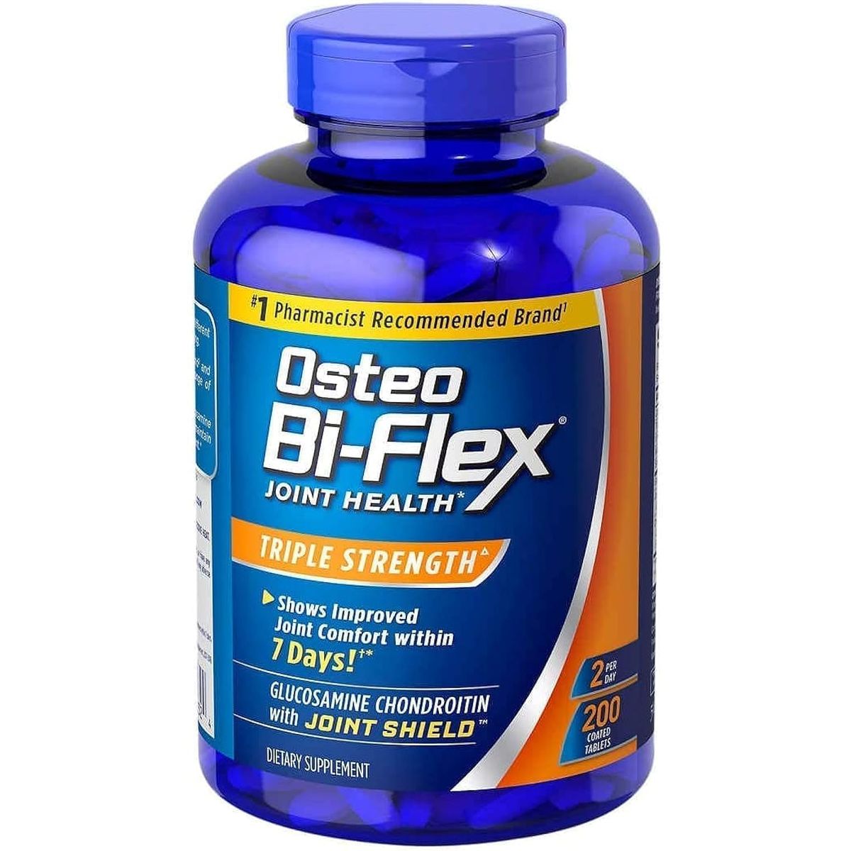 GENERICO - Glucosamina Osteo Bi Flex Suplemento de triple fuerza 200 tabletas