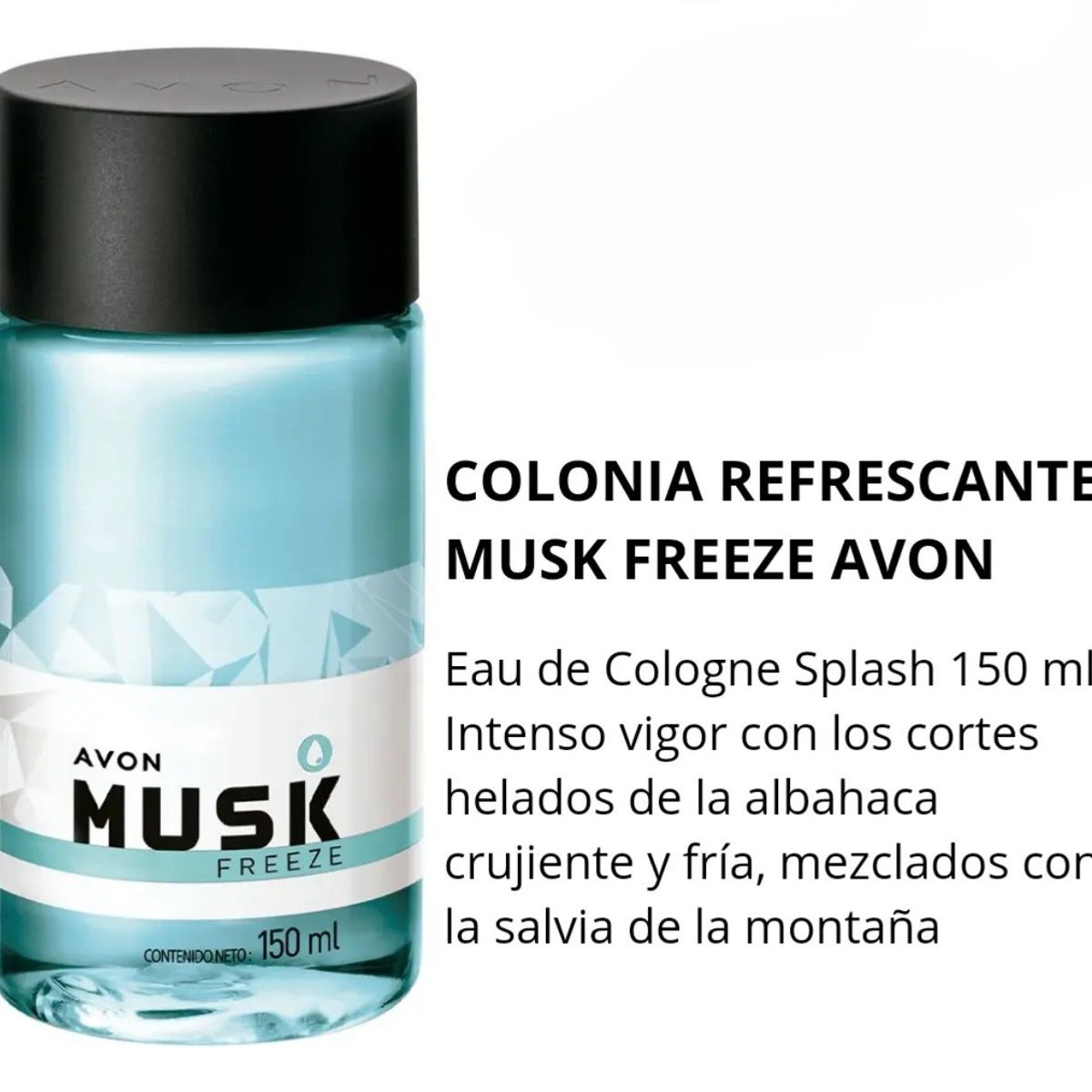 AVON - Aroma Cologne de Hombre Musk Freeze Avon