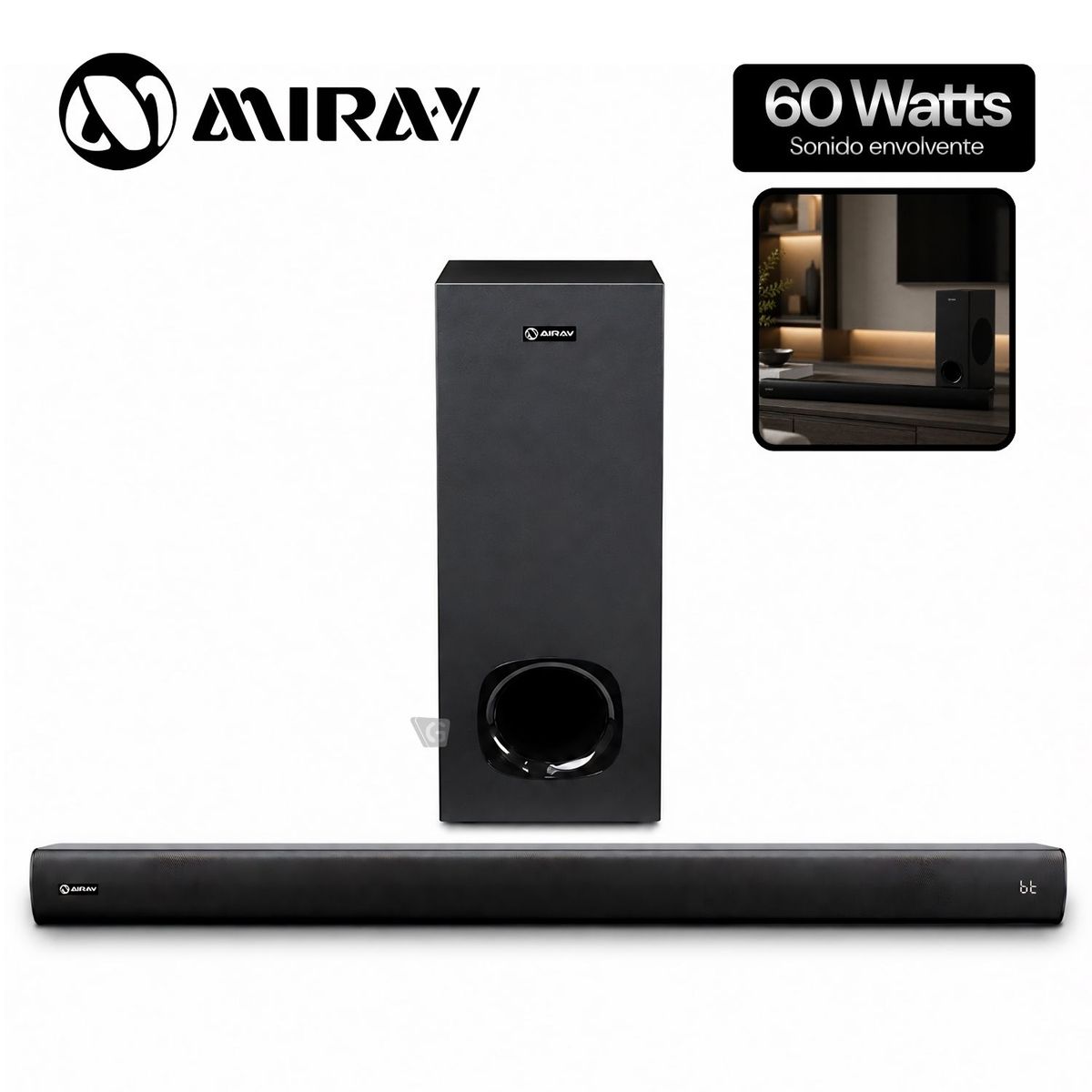 MIRAY - Soundbar Miray SBM-S30Y Bluetooth