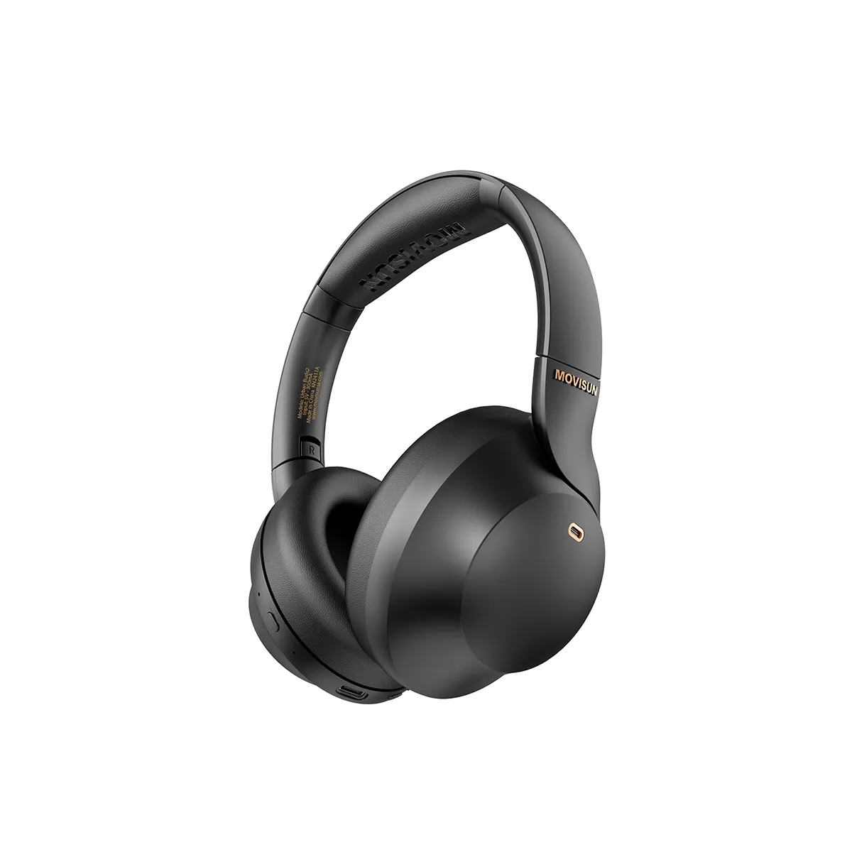 MOVISUN - Audífonos Bluetooth Urban Buds2 - 45Hrs - Audífonos Vincha con ANC, Modo Juego