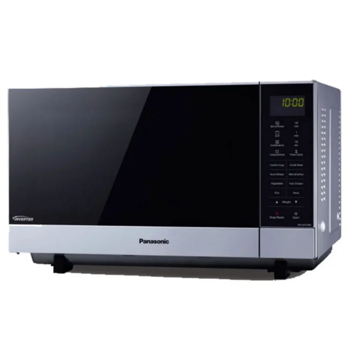 Panasonic - Horno Microondas Panasonic 27L Inverter Plateado NN-SF564MRPM