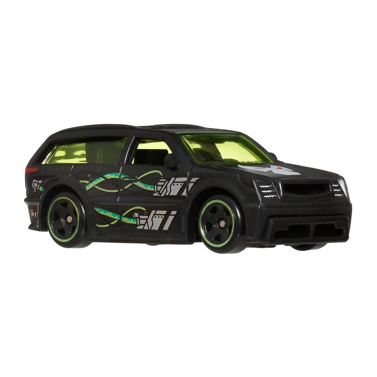 HOT WHEELS - Hot Wheels Boom Box Bane 5-15 Silver Series DC Batman auto vehículo metal