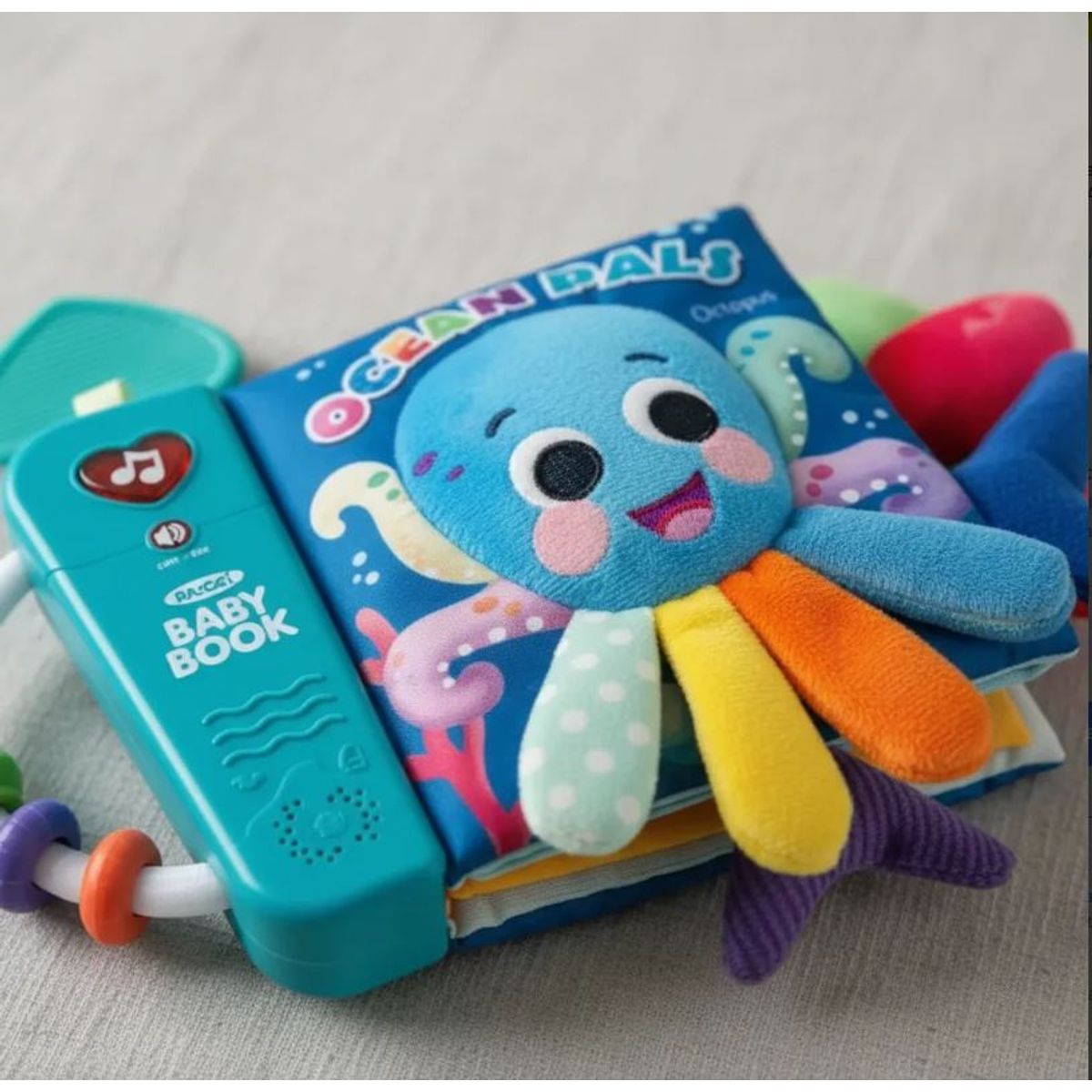 GENERICO - Juego Libro Musical Texturas Animales Actividades Bebes