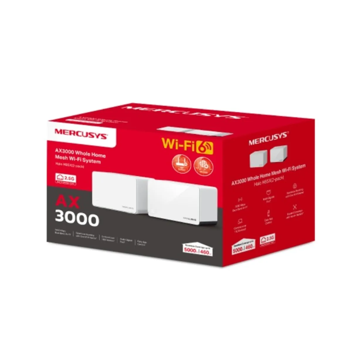 TP LINK - Halo H85X AX3000 Whole Home Mesh WiFi 6 System