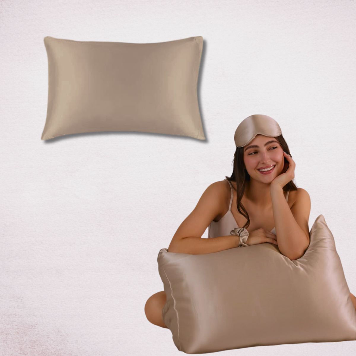 Funda de almohada de seda, marca SENSA SILK - Foto Principal
