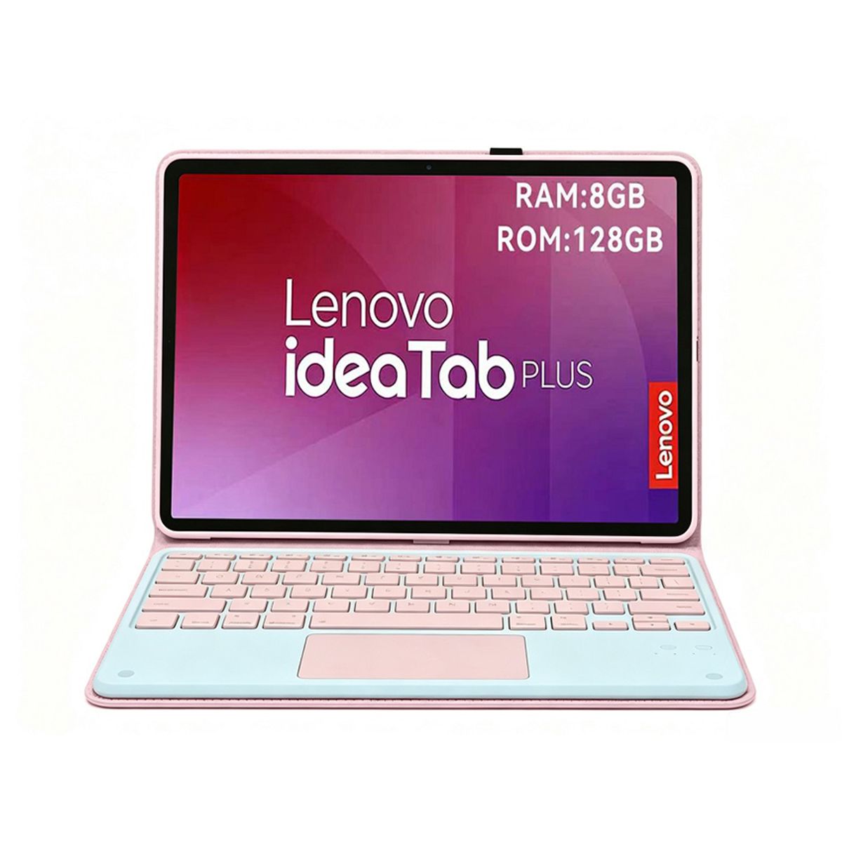 LENOVO - Lenovo Tablet Idea Tab Plus 8GB+128GB WiFi 12.1 Gris+Teclado Rosa