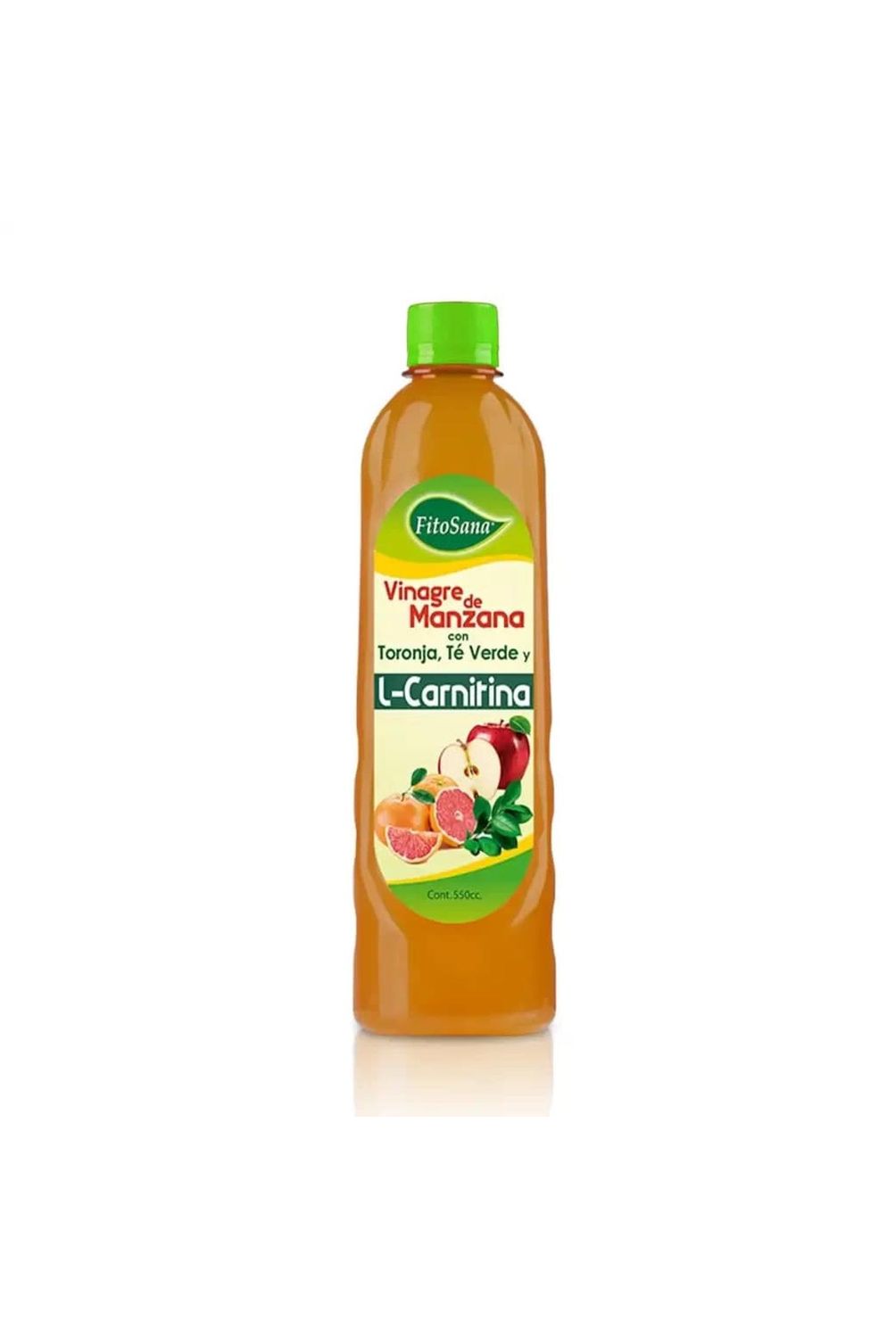 Vinagre de Manzana L-Carnitina - Detox 550ml - Fitosana FITOSANA