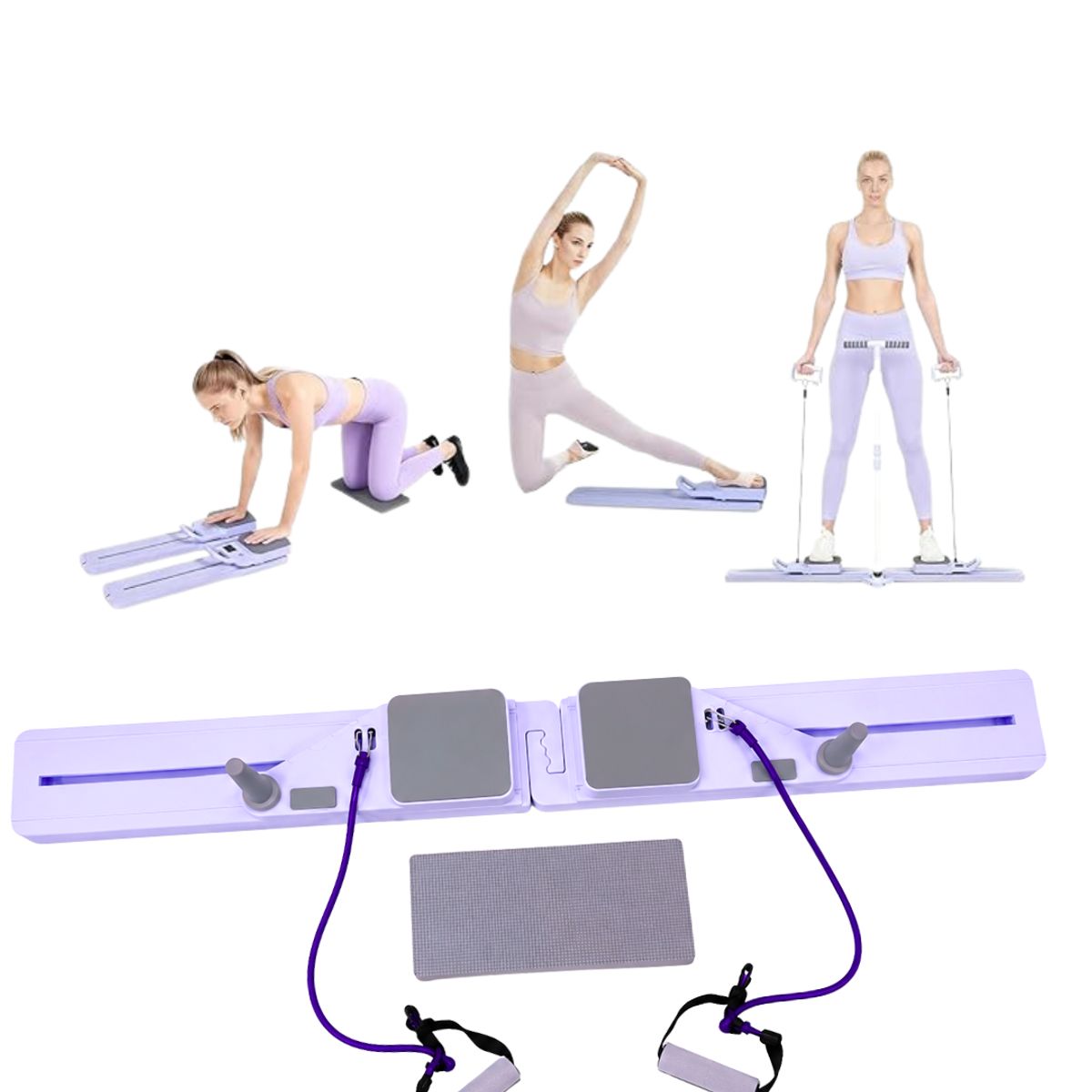 TABLA ENTRENAMIENTO FITNESS MULTIFUNCIONAL LILA, marca GENERICO - Foto Principal
