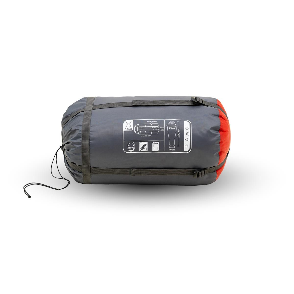 ALTUS - SACO DE DORMIR PLUMA ANDES 1500 K30