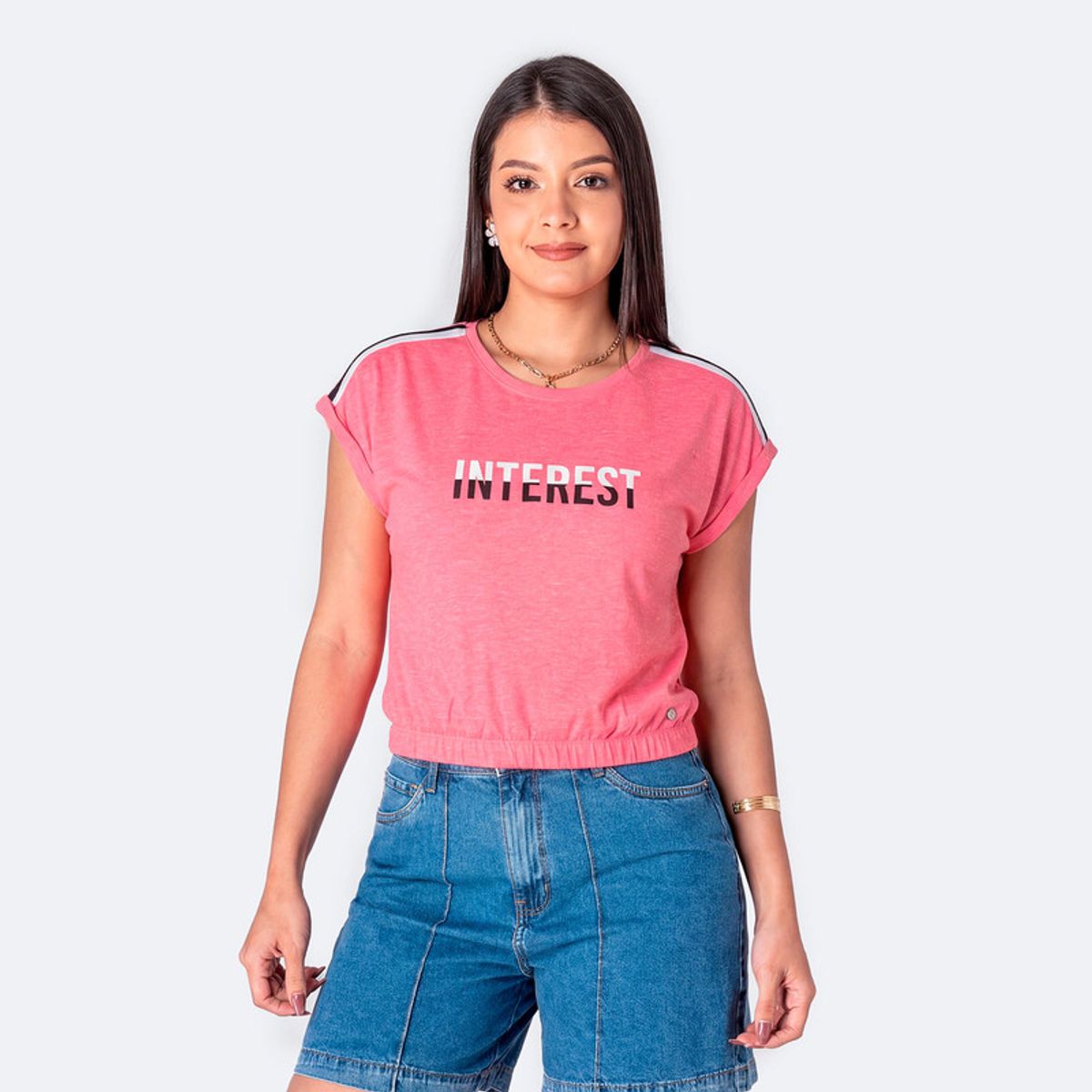 Pionier - Polo Cropp Jersey Mujer InterestS