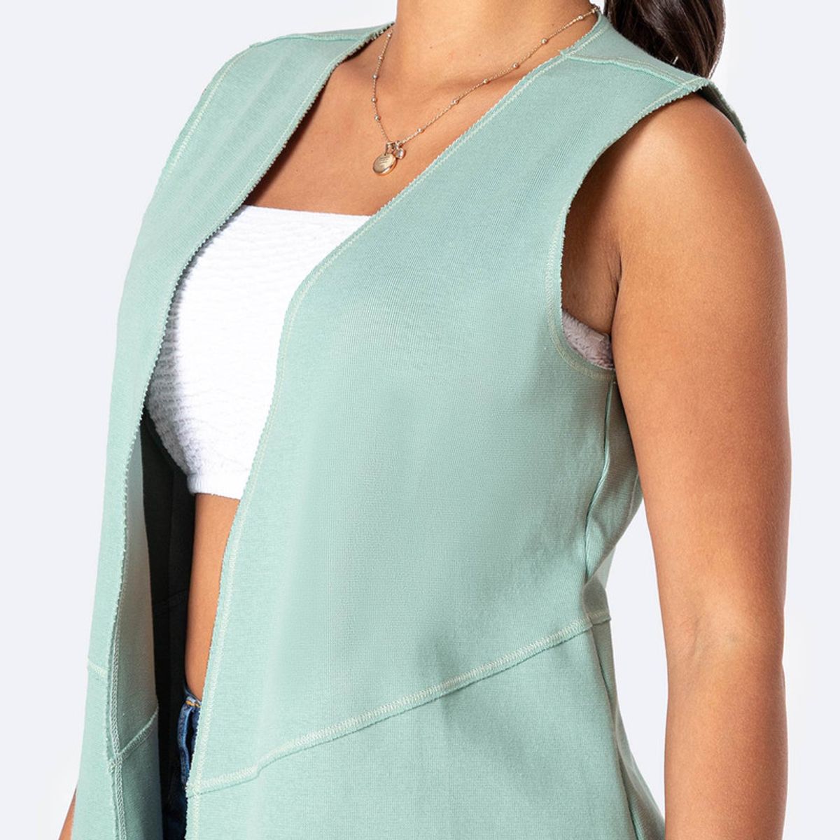 Pionier - Chaleco Rib Lycrado Mujer Silvana