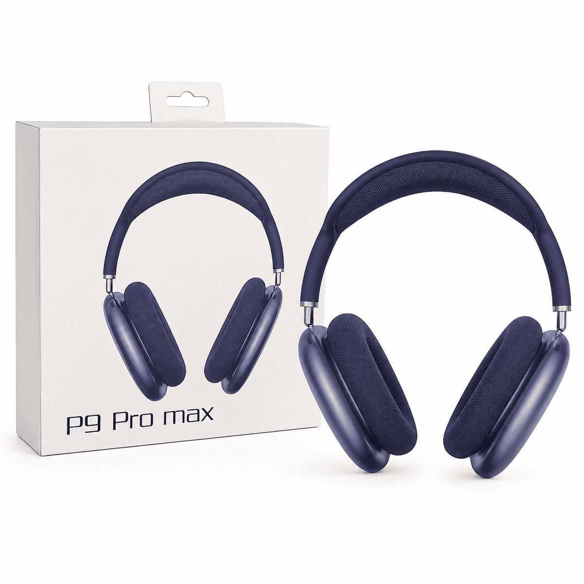 OEM - Audífonos Bluetooth P9 Pro Max Tipo Vincha Azul