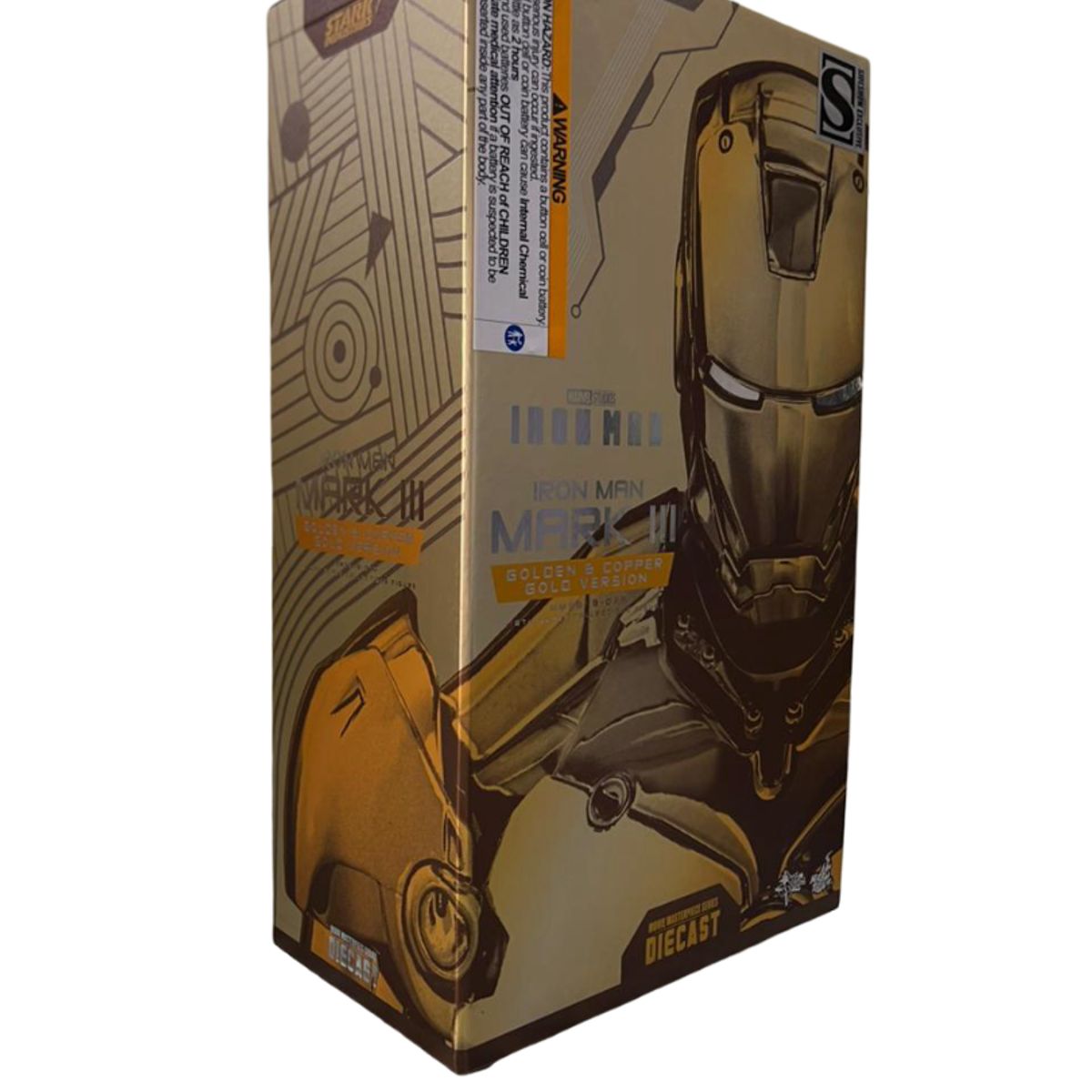 HOT TOYS - Iron Man Mark III (Golden & Copper Gold Version) EXCLUSIVE  HOT TOYS