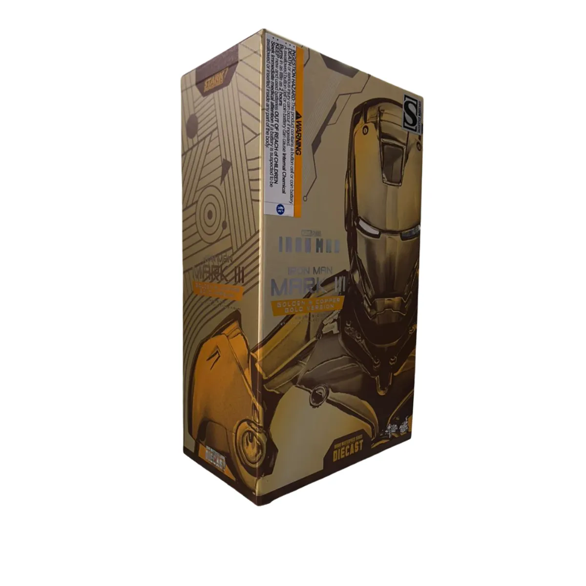 HOT TOYS - Iron Man Mark III (Golden & Copper Gold Version) EXCLUSIVE  HOT TOYS