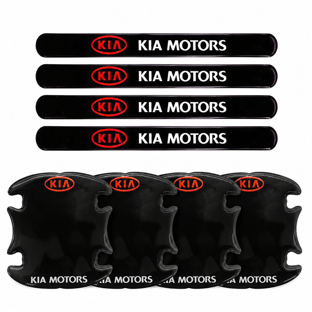 Protector Manija De Puerta Logo KIA Universal 8Pcs, marca JET - Foto Principal