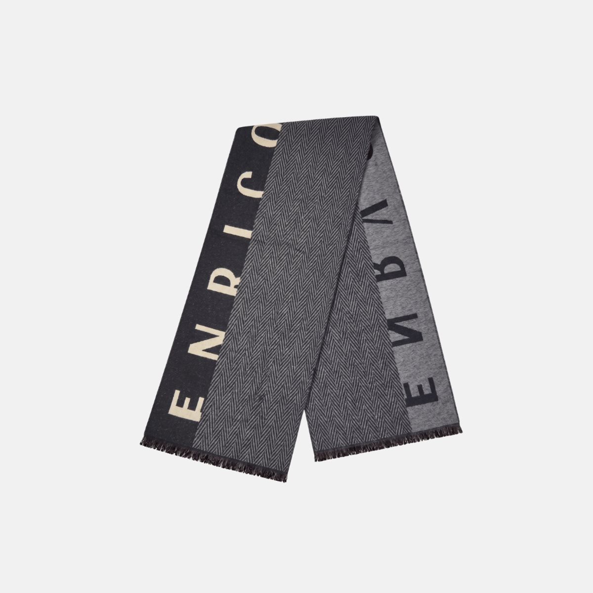 KAST PE - Bufanda Enzo Delgada Suave Chalina 180x30 Reversible de hombre