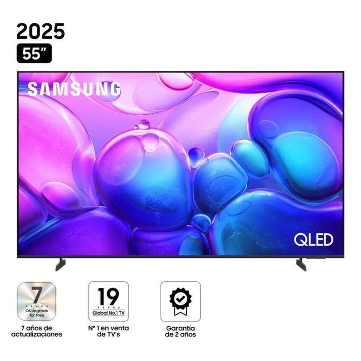 SAMSUNG - Televisor Samsung QLED 55" UHD 4K Smart TV QN55Q6FAAGXPE