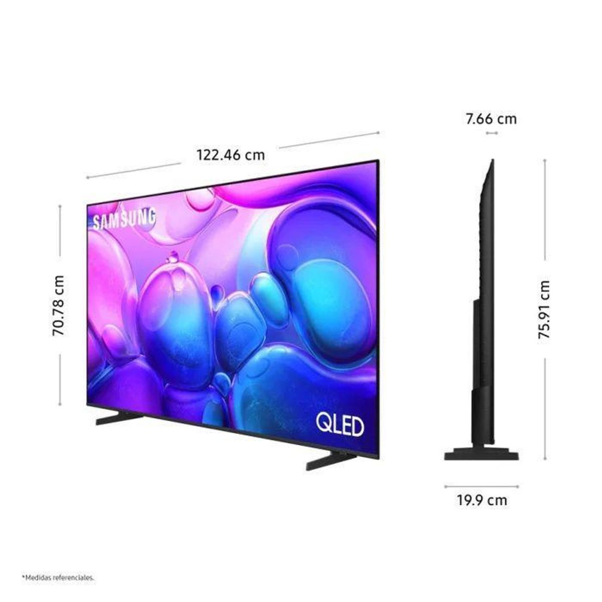 SAMSUNG - Televisor Samsung QLED 55" UHD 4K Smart TV QN55Q6FAAGXPE