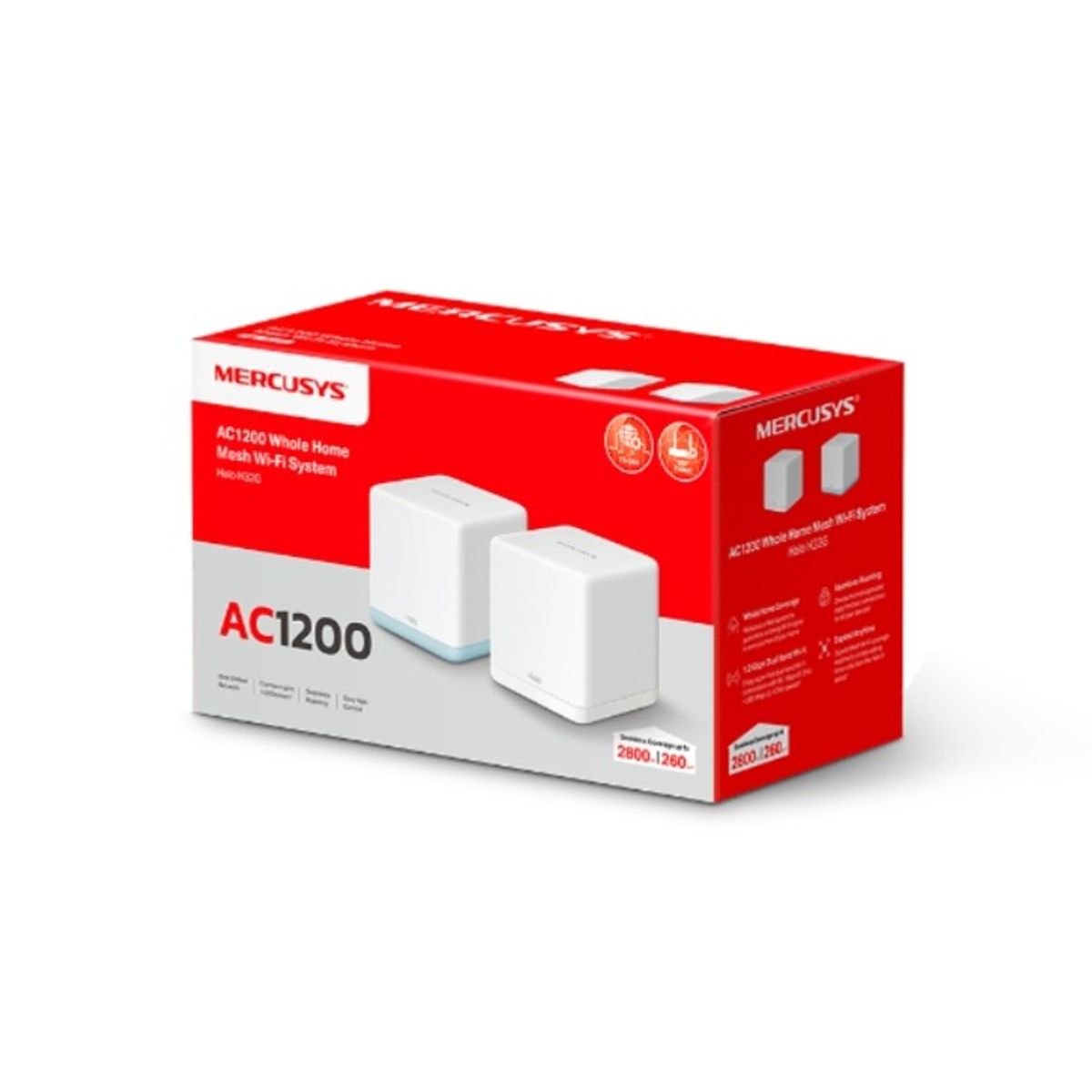 TP LINK - Halo H32G Sistema Wi-Fi 5 Mesh AC1200 para todo el Hogar