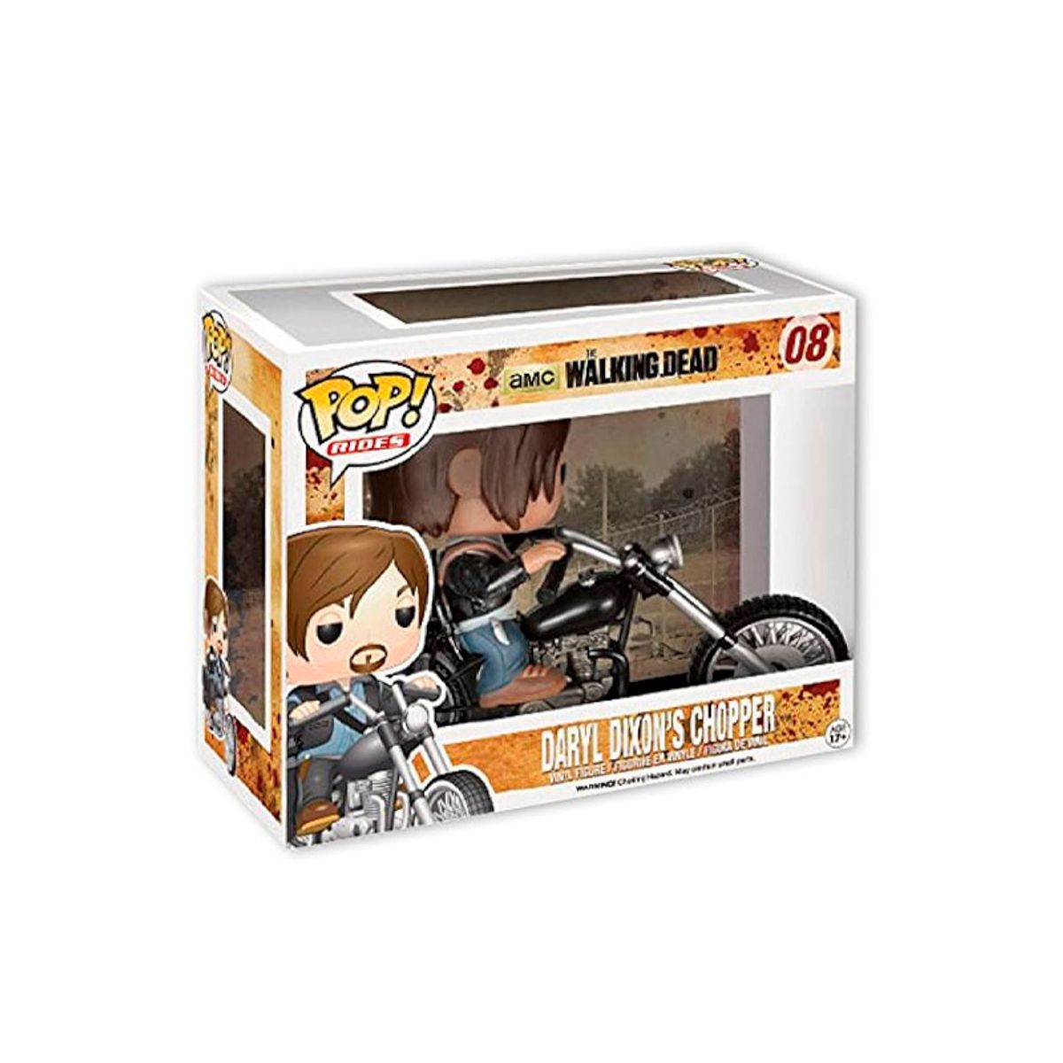 FUNKO - THE WALKING DEAD DARYL EN MOTO DIXON'S CHOPPER 08 TWD EN MOTO