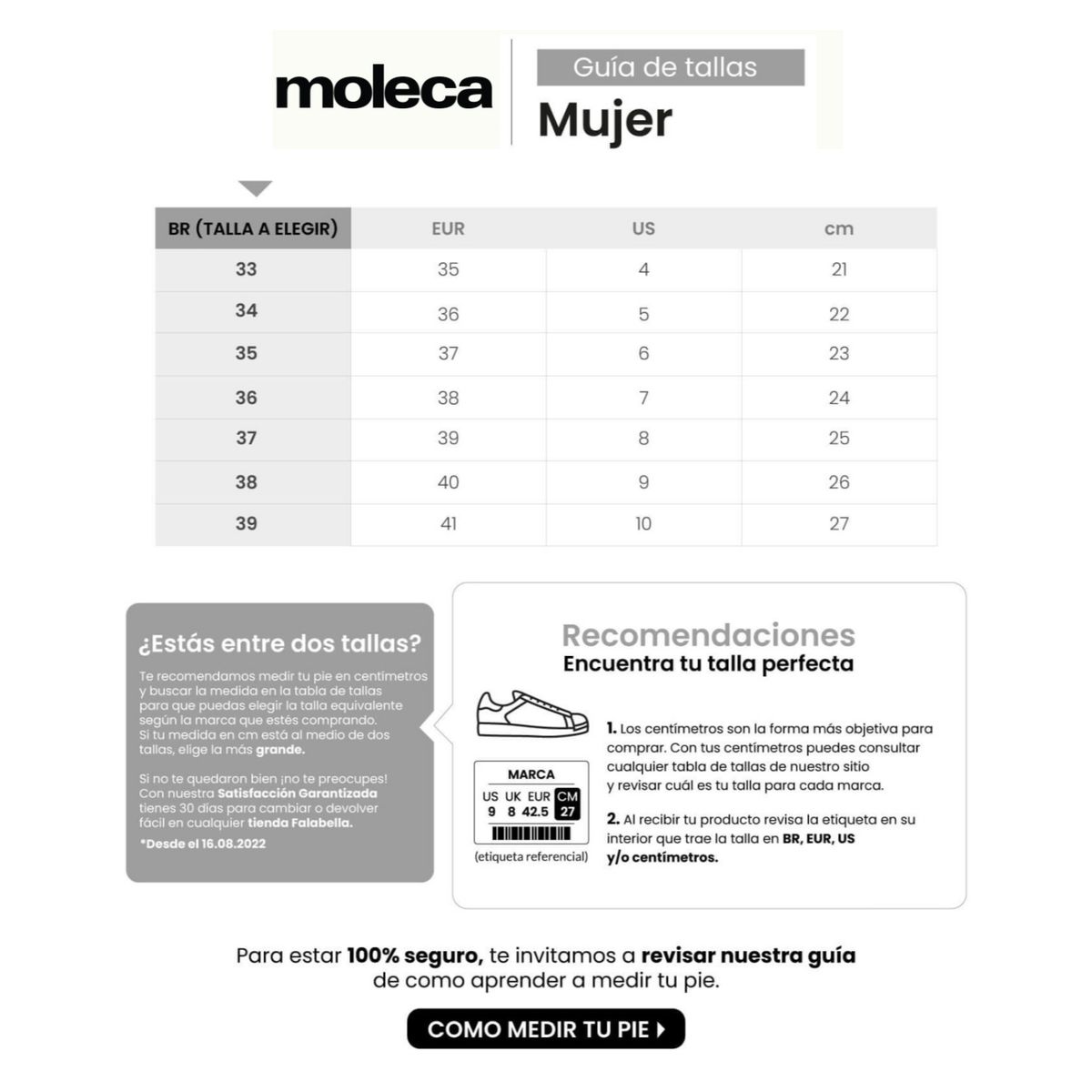 MOLECA - Sandalias Casuales Mujer MOLECA