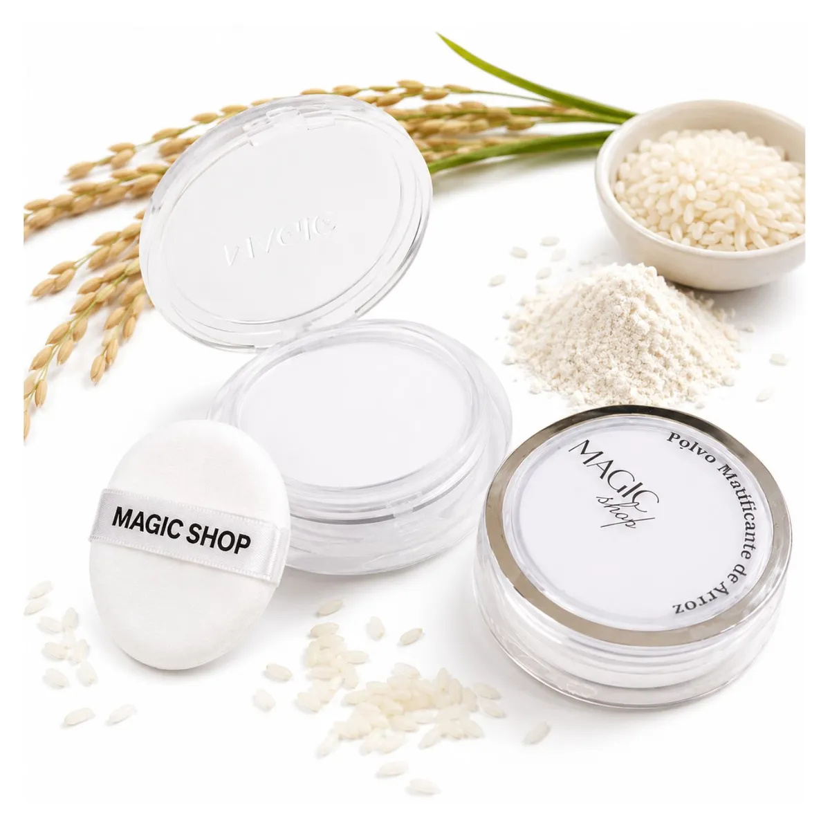 GENERICO - Un Matificante De Arroz Magic Shop
