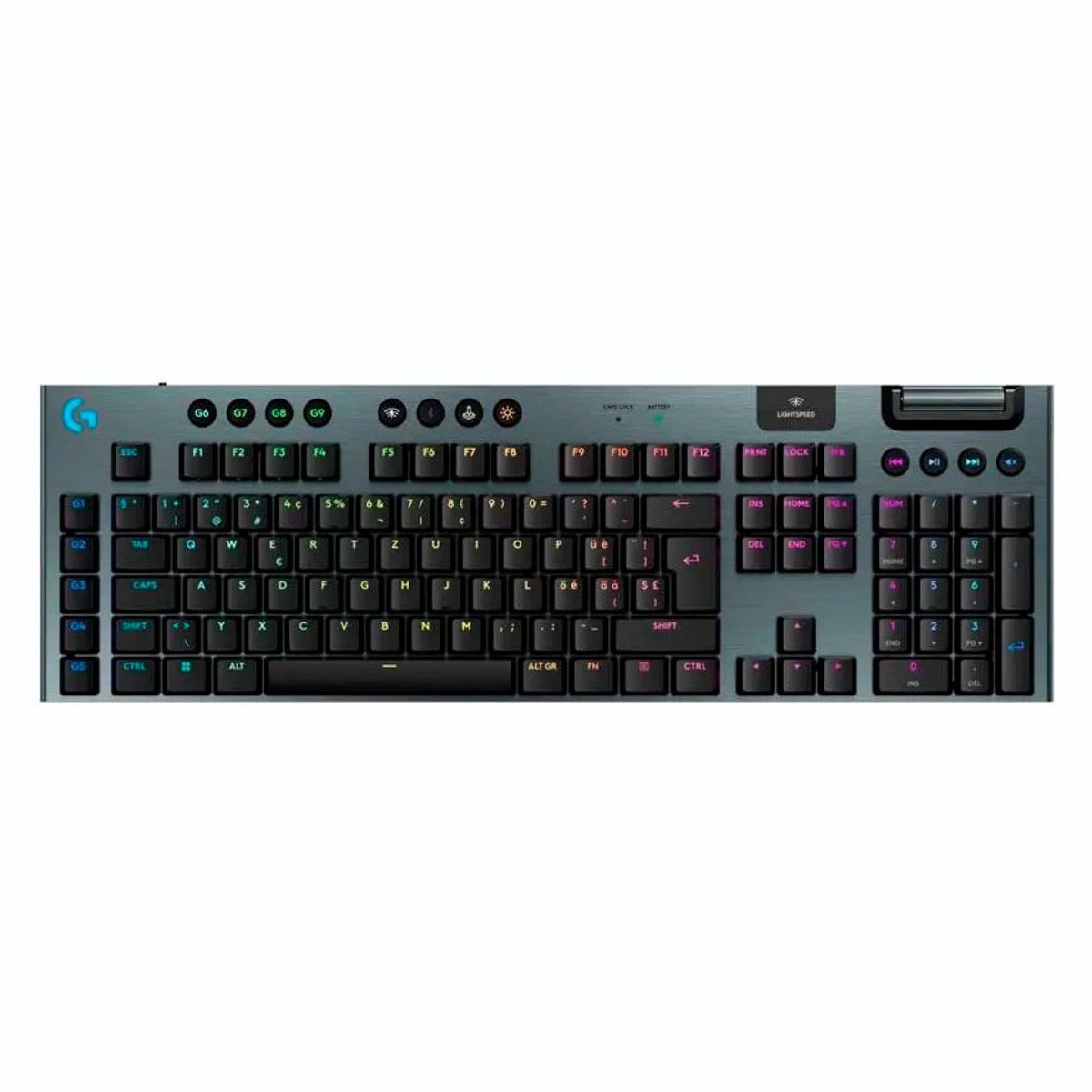 LOGITECH - TECLADO LOGITECH G915 X LIGHTSPEEDBT LIGHTSYNC RGB  KEYCONTROL